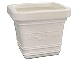 Pratico ed utile Nuova Plastica Adriatica NPA031 Vaso Quadro Prestige, Bianco