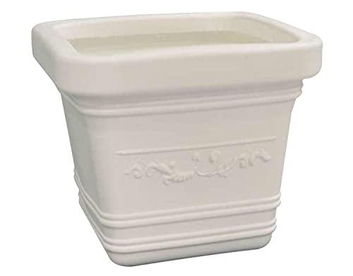 Pratico ed utile Nuova Plastica Adriatica NPA031 Vaso Quadro Prestige, Bianco