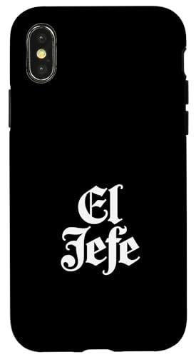 El Jefe �ʔ������t�S�V�b�N�����̃��^�����O �X�}�z�P�[�X iPhone X/XS �p