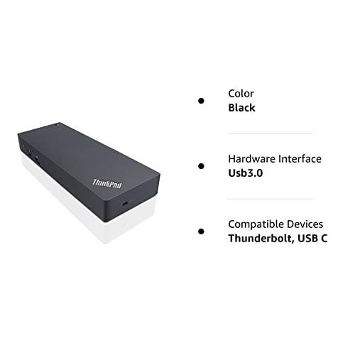 Lenovo Thinkpad Thunderbolt 3 Docking Station (40Ac0135Us) #TOP5