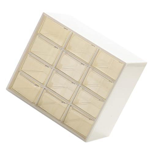 Abaodam 防塵設計 卓上収納ケース 引き出し式デスクオーガナイザー 小物整理対応 文具 化粧品 ジュエリー収納 コンパクトで便利な