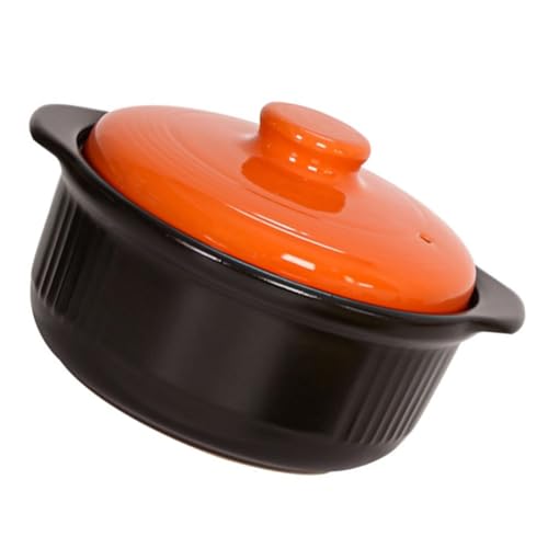 Casserole en céramique Hemobllo marmite robuste transfert thermique optimal
