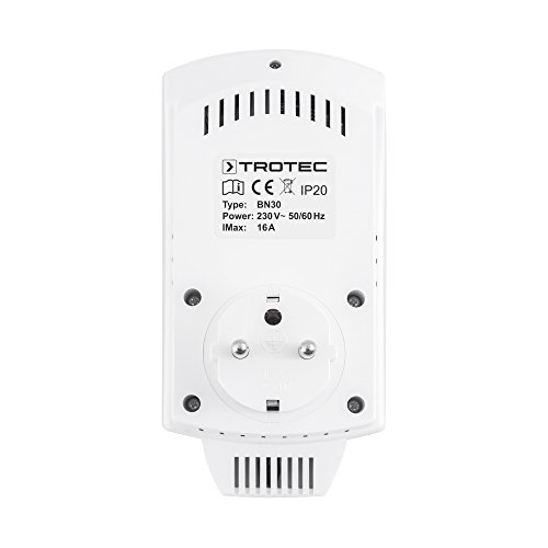 TROTEC Steckerthermostat BN30 Thermoschalter für Infrarotheizung Raumthermostat, 5- 30 °C-2