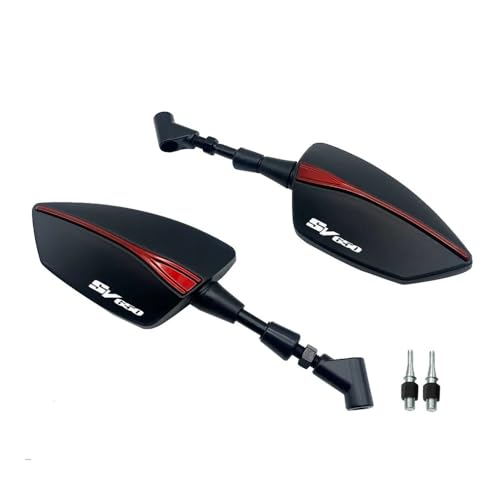 Espejos SV650 giratorios y ajustables para moto Suzuki