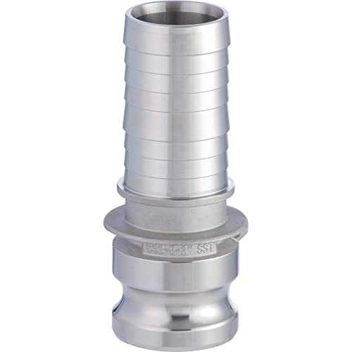 トヨックス カムロック アダプター ホースシャンク 633-E-2-1/2-SST 工場設備配管 各種機械組込用 2-1/2インチ ステンレススチール