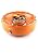 Homping Grill - Ultimate Portable Charcoal BBQ Grill. Produces Less Smoke. Combined with its Electric Fan for air/Heat Control. Tailgating Grill (Orange)