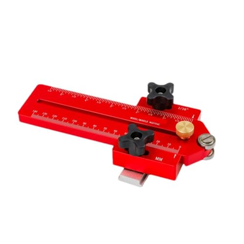 Kznifmk Stichsägenführung mit Rissbildung, 140 mm für wiederholte Schnitte von engen Streifen, funktioniert mit einer Tischsäge, einem Kreisel, einer Säge