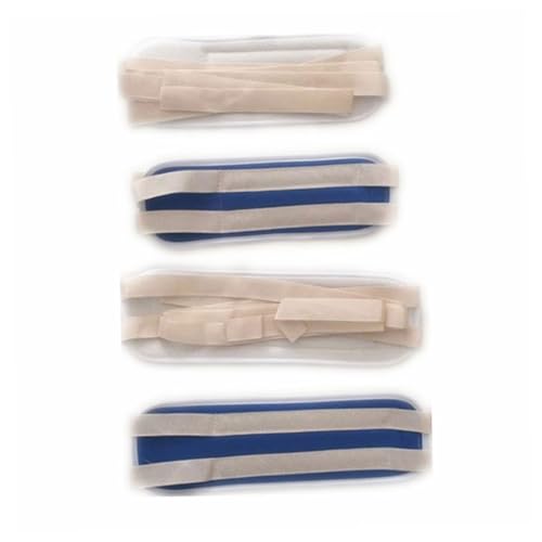TOVINANNA 4 Pcs Medical Constraints Wrist Band Hospital Holders Feet Straps Leg Holder Band Leg Constraints Arm Slings Hands Arm Constraints Band Blue