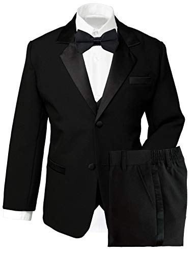 Costume de cérémonie chic pour garçon avec veste de costume et pantalon
