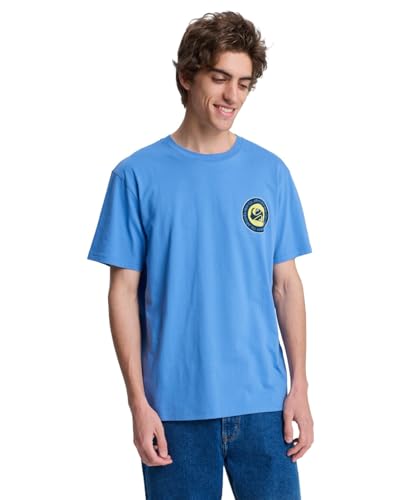 Quiksilver EV Duality T-Shirt Bleu L Confortable contre la Chaleur