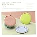 SUPVOX 3pcs Pet Food Can Covers Sealing Lids for Dog Cat Canned Food Flexible and Freshness Retaining Can Protectors Gray Green