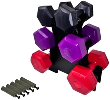 Conjunto De Halteres Com Pesos De 1KG Até 3KG 3 Pares De Peso No ...