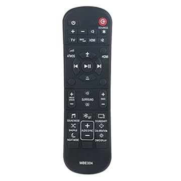Controle remoto substituído adequado para JBL Bar 2.0 All-in-One, barra de som BAR 2.1, barra de som de graves profundos 2.1, barra de som BAR 3.1, barra de som 5.0, barra de som surround BAR 5.1 com subwoofer
