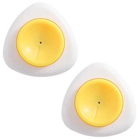 Binnan 2 Stück Eierpicker Eierschneider Ei-Anstecher Eierpiekser Kunststoff Eierwerkzeuge Spülmaschinenfest Cover