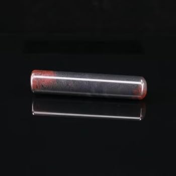 Amazon.co.jp: 天然鶏血石印鑑 丸印 認印 実印 銀行印 はんこ