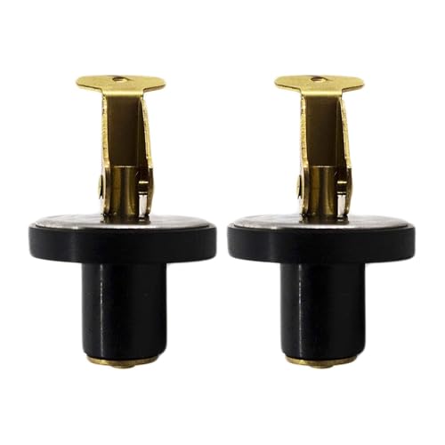 Marine City Brass Snap Lock Baitwell Plugs Strong and Sturdy Fine Finish Drain Plug with Innovative Design for Boats, Yachts, Kayaks, Marines (1/2 Inches) by MARINE CITY - Used condition - US$16.17
