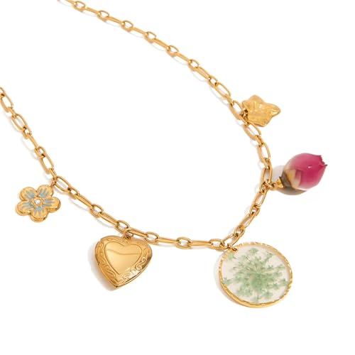 Collier cœur photo pour elle, gardez vos précieux souvenirs gravés contre votre poitrine
