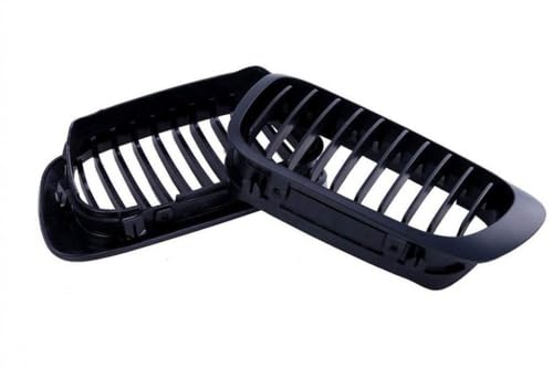 Rejilla central de capó en negro mate para BMW Serie 3 E46 de 2 puertas 5