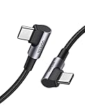 ugreen usb type c cable Sostenible y Robusto: Este cable USB-C a USB-C 60W está hecho del nylon trenzada y la punta de aluminio aumentan efectivamente la vida útil, mucho más resistente al desgaste y la corrosión. El cable USB C está diseñado para soportar más de 10,000 inserciones y 10,000 flexiones, enchufar y desconectar dispositivos sin ninguna preocupación. 