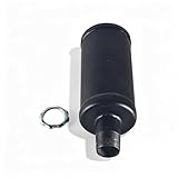 Exhaust Muffler For Predator 196cc 212cc Go Kart Mini Bikes,For Coleman CT200U-EX BT200x,For Coleman ct100u / cc100x Mini Bike & For Honda GX160 GX200 Black