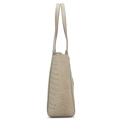Image of Da Milano Leather Tote Bag Fits Upto 15 inch Laptop
