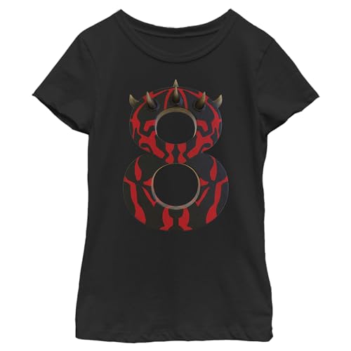 T-shirt Star Wars Maul pour fille fan de la saga spatiale