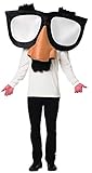 Rasta Imposta Funny Nose Mustache Glasses Costume Adult Mens Womens One Size Multicolored