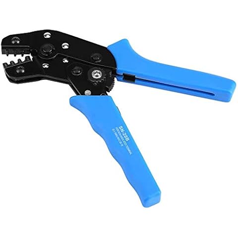 Crimping Tool, Ratchet Crimping Tool, SN-28B Pin Socket Terminal Crimping Tool Crimper for JST-SM & Dupont Cover