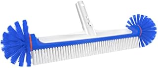 Cheerclean 18 inch Swimming Pool Brush, Hemispherical Bristles, Pool Cleaning Brush Head, Pool Wall Brush with Aluminum Handle