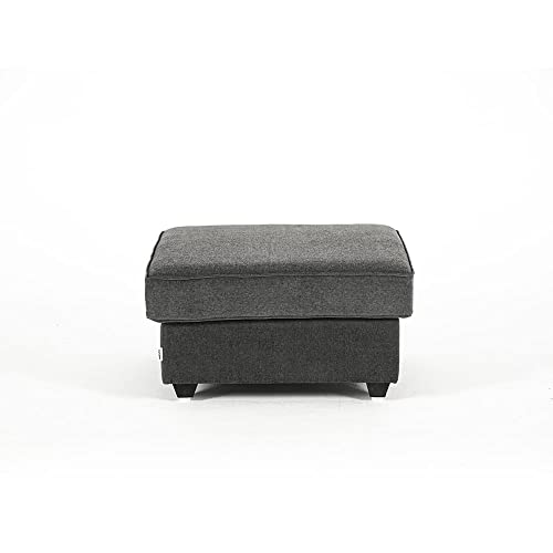 Image of Wakefit Sofa Set | 3 Year Warranty | Sofa 3 Seater, 3 Seater Sofa for Living Room, Wooden Sofa Set, 3 Seater + Right Aligned, Sofa for Living Room - Napper(Malphino : Smoke Grey)