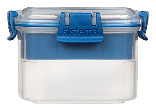 Sistema To Go Collection Snack Container, 13.5 Oz./0.4 L, Color Received May Vary #TOP6