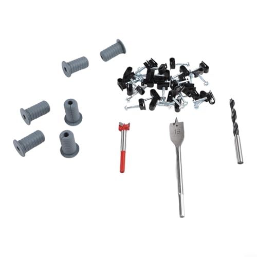 TDCuizent Kit d'œillets muraux pour câble en acier inoxydable gris pour un routage soigné dans les maisons, les camping-cars et les installations mobiles