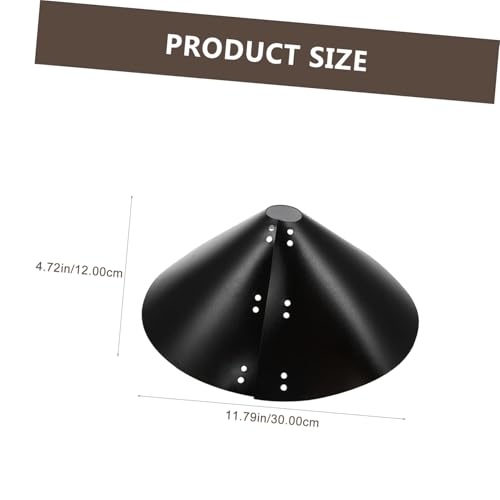 Protector para comedero de pájaros que evita comida mojada mediante deflector PVC 3