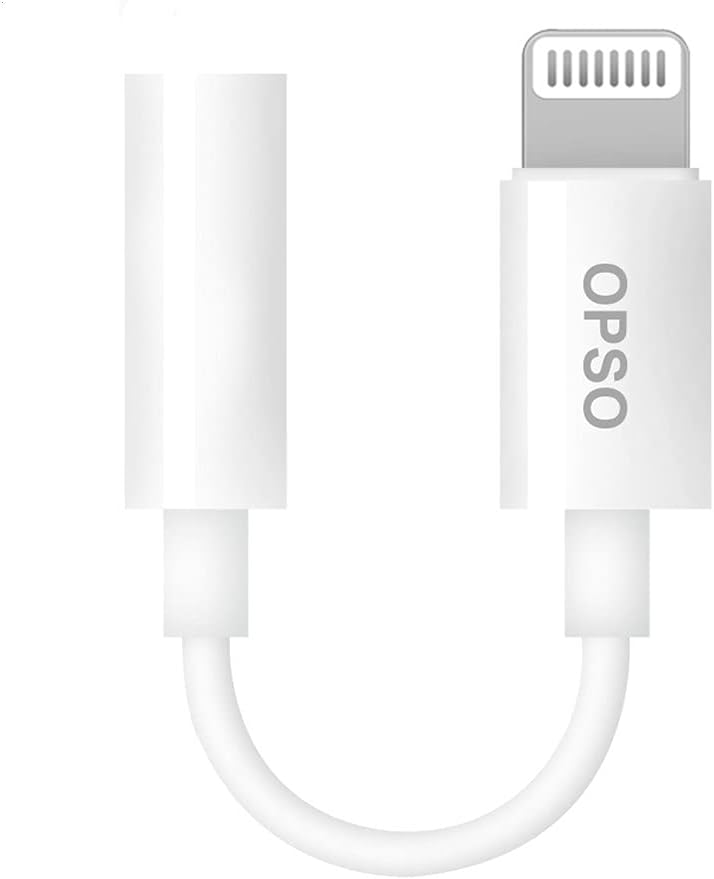 OPSO[Apple MFi Certified] Lightning to 3.5 mm Headphone