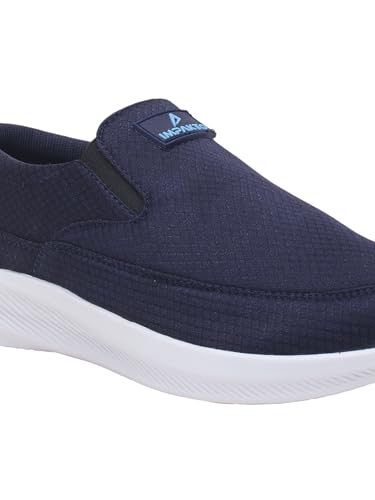 Image of Impakto Breezy Slip On Men Walking Shoes | Lightweight & Breathable Shoes for Travel & Casual | Padded Insole | Slip Resistant Outsole