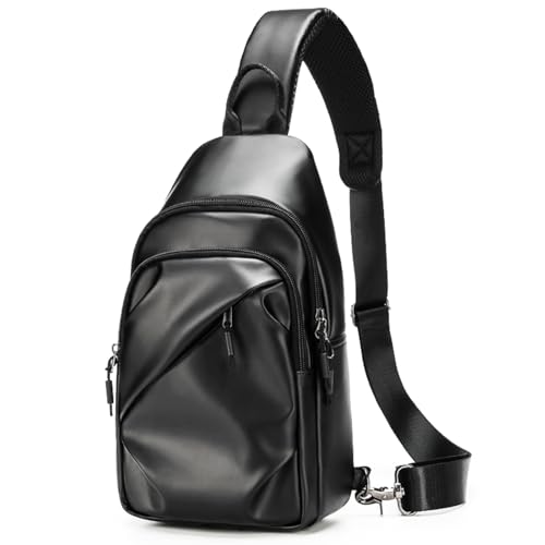 Sac à bandoulière homme compact et fonctionnel pour loisirs et déplacements