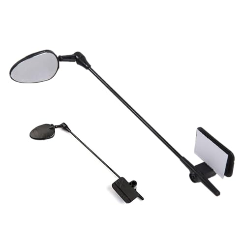 Espejo de ciclismo de bicicleta - espejo retrovisor montado en casco ajustable para ciclistas | Espejo de seguridad de bicicleta manos libres para viajes, equipo de visión trasera para carretera