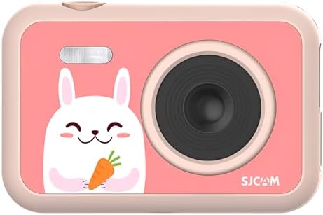 SJCAM FunCam Çocuklar için Fotoğraf Makinesi ve Kamera 1080p 12MP 2'' HD Ekran Çerçeveler ve Komik Filtreler Snake ve Tetris Oyunları Otomatik Kapanma Zamanlayıcı Hızlandırılmış Çekim Tavşan - Görsel 1
