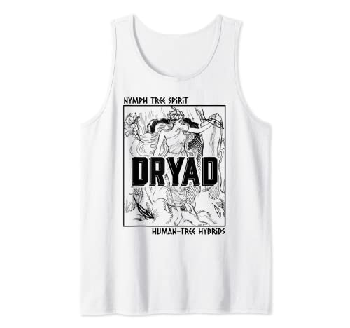 Vintage Greek Mythology Dryad Camiseta sin Mangas