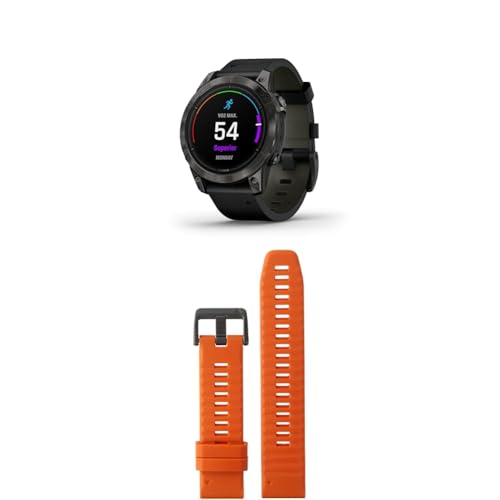 Garmin Instinct 2X Solar – GPS Smartwatch with Infinite Battery Life in Smartwatch Mode, Over 40 Sport Apps & QuickFit Band