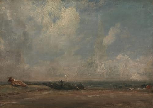 Toile John Constable Hampstead Heath impression d'art premium
