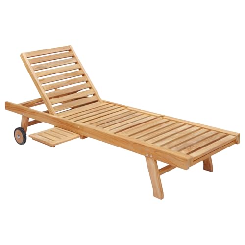 Happy Garden Bain de Soleil Pliant en Teck Lombok