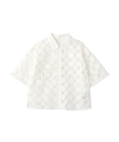 UNITEDARROWS（新品未使用） ホワイト レース 半袖シャツ Fサイズ Amazon | アートレース半袖シャツ オフホワイト M | シャツ・ブラウス 通販