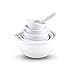 Mortar And Pestle, Spice Crusher, Ceramic Mixing Grinding Bowl, Pepper Mill Mortar Pestle, Garlic Grinder, Pharmacy Herbs Bowl Mill Crusher DIY Kitchen- 2.36 inch