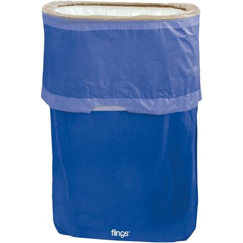 Amscan Blue Flings Plastic Bin - 22