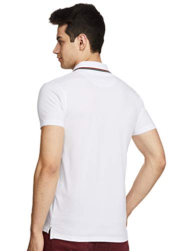 Image of JACK & JONES Men's Solid Slim fit Polo