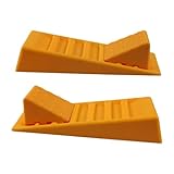 Folpus 2-teiliges -Nivellierungssystem, Robustes -Zubehör, tragbare Unterlegkeile, Nivellierungsblöcke für Anhängerfahrzeuge