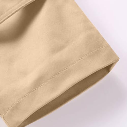 Girls Trench Coat Double Breasted Windbreaker Jacket Winter Warm Lapel Peacoat Overcoat for Kids 1-13 Years4