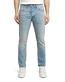 G-STAR 3301 Slim Jeans Vaqueros, Sun Faded Pacific Blue 51001-d930-h466, 36W / 30L Hombre