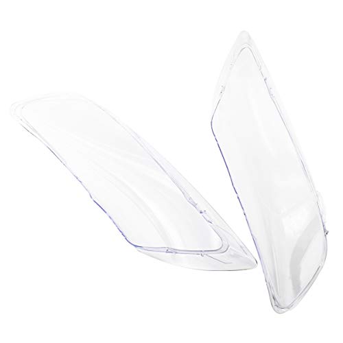 Capa de farol transparente KKmoon, substituição para Audi Q7 2007-2009 par conjunto de 2 faróis bi-x